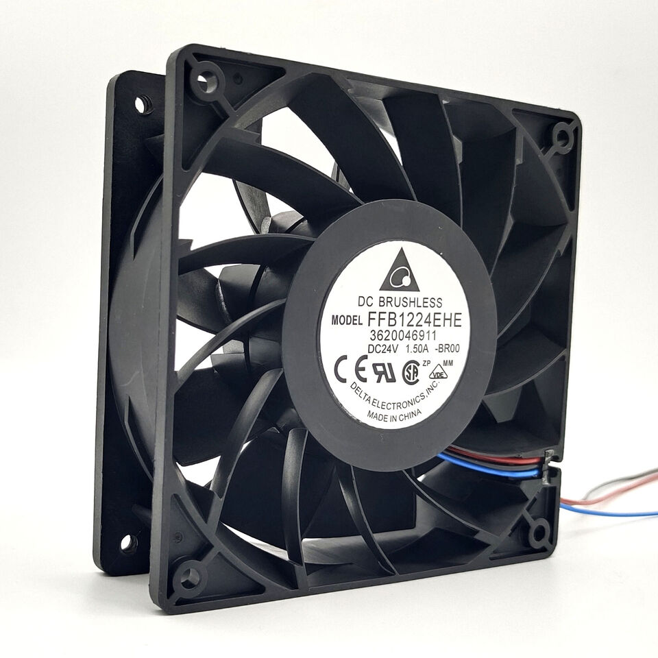 new 1PC 24V 1.5A 12038 12CM Cooling Fan FFB1224EHE-BR00 - PLCTECH
