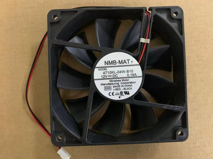 new 1PC 120mm Mute chassis double ball fan 4710KL-04W-B10 12025 12CM 0.16A - KEBEC