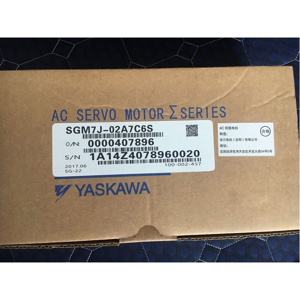 new One Yaskawa SGM7J-02A7C6S SGM7J02A7C6S Servo Motor In Box ping - YASKAWA