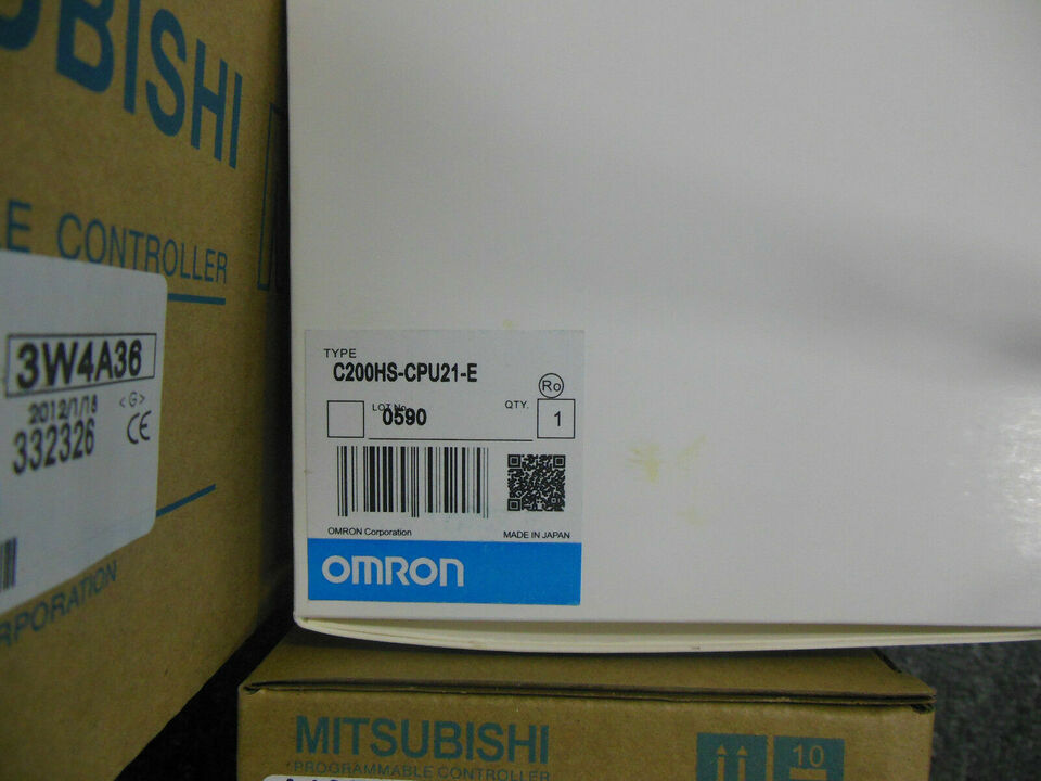 new One Omron C200HS-CPU21-E PLC Module In Box ping C200HSCPU21E - ONE OMRON
