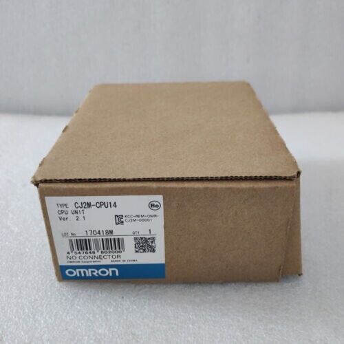 new Omron CJ2M-CPU14 CPU Unit One ping CJ2MCPU14 - OMRON