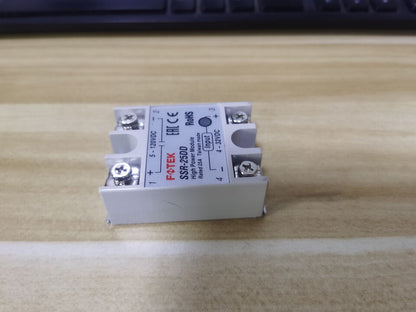 new 1PC Fotek SSR-25DD SSR25DD Solid State Relay 25A - - FOTEK