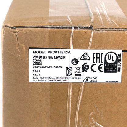 Delta VFD015E43A Inverter - DELTA