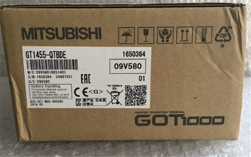Mitsubishi HMI GOT1000 Touch Panel GT1455-QTBDE Model - MITSUBISHI