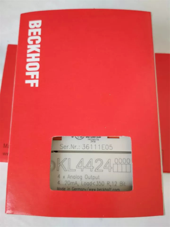 new 1PC Beckhoff KL4424 PLC Module In Box ping - BECKHOFF