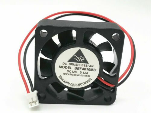 new 1PC Huaxianda BEF4010MS 12V 0.12A 4CM power supply cooling fan