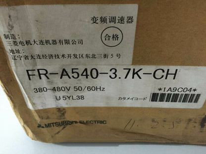 new 1PC MITSUBISHI FR-A540-3.7K-CH Inverter 80V 3.7KW In Box ping - MITSUBISHI