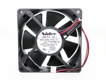 new 1PC 80mmX25mm 3-Pin Inverter Cooling Fan D08A-24TS2 01 DC 24V 0.23A - RITTAL