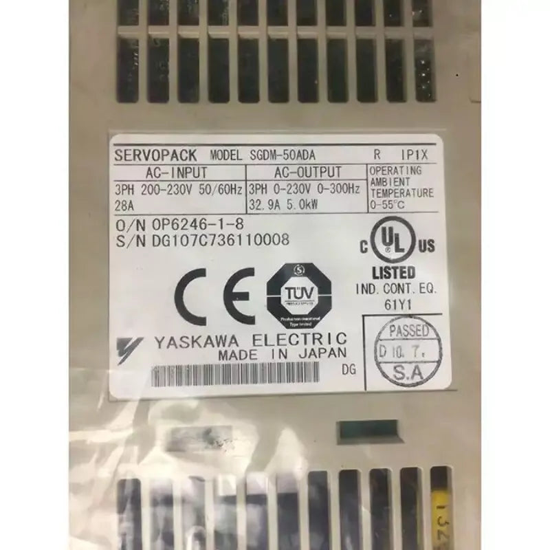 New 1-PC Yaskawa SGDM-50ADA Servo Driver - YASKAWA