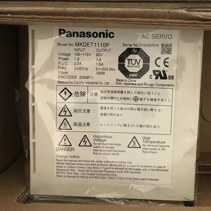 new 1PC Panasonic MKDET1110P AC Servo Drive ping - PANASONIC