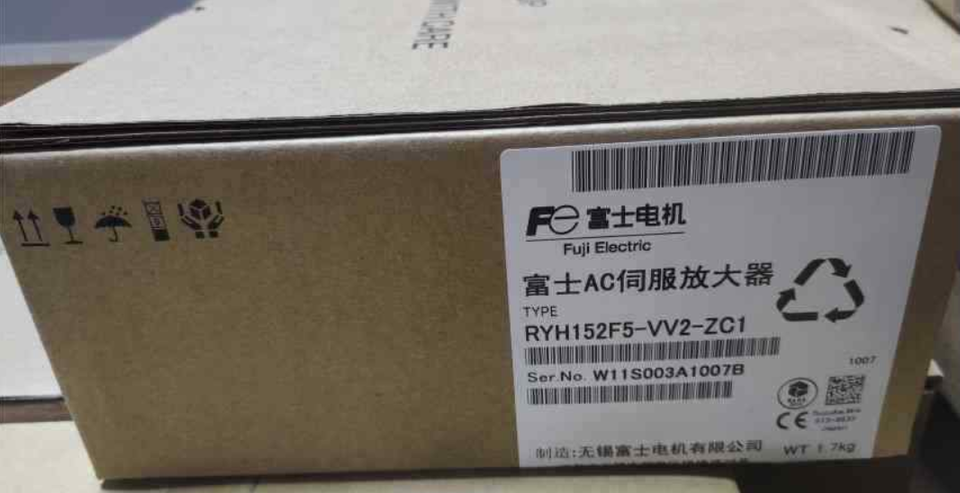 new One Fuji RYH152F5-VV2-ZC1 RYH152F5VV2ZC1 Servo Drive Fast - FUJI