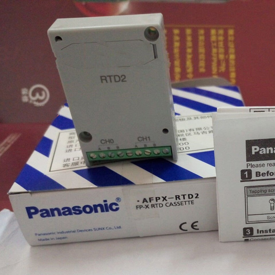 new Panasonic AFPX-RTD2 One  Analog And Thermocouple Cassettes
