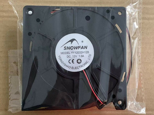 new 1pc 12V 1.0A 12CM Double Ball Blower Turbo Cooling Fan YY12032H12B - YUANYUAN