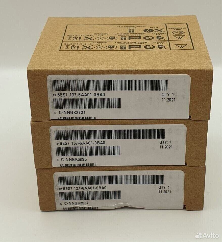 new Siemens 6ES7 137-6AA01-0BA0 6ES7137-6AA01-0BA0 1PC  Module ping