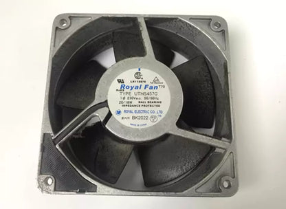 Royal Fan UTHS457C Metal Cooling Fan AC 230V 20/18W In Box - ROYAL FAN