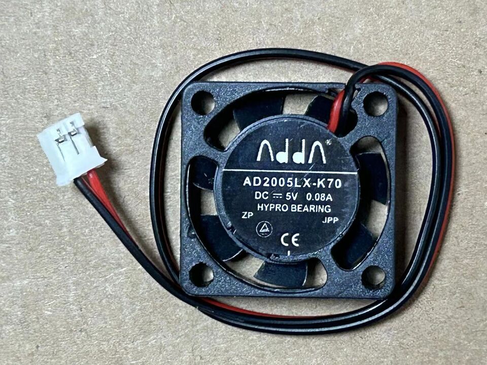 new 1PC 5V 0.08A Miniature ultra-thin cooling fan AD2005LX-K70 2006 20x20x6mm - MODCON