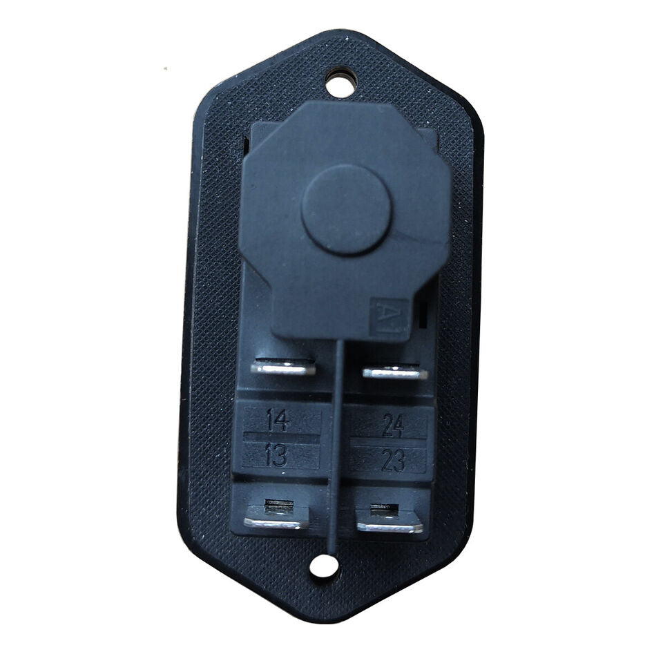 new KEDU KJD17B 4-Terminals Electromagnetic Pushbutton Switches for Electric Slicer - KEDU