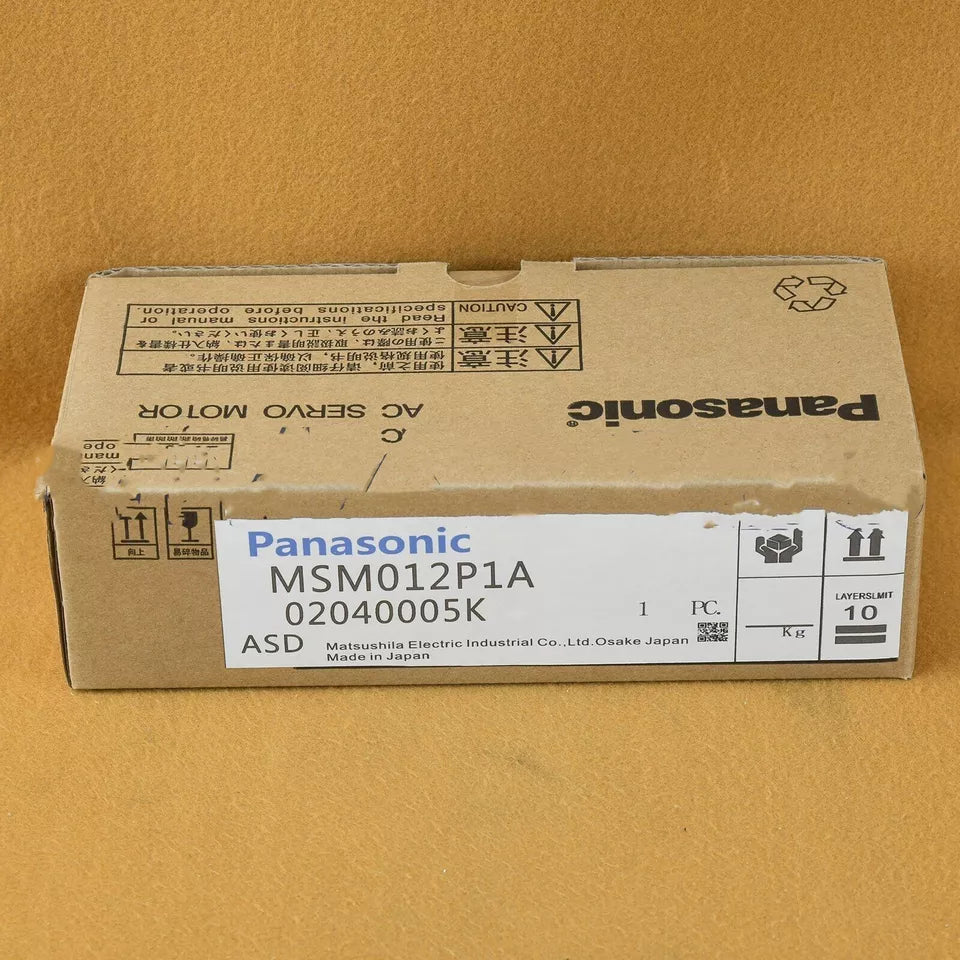 New Panasonic MSM012P1A Servo Motor 1PC – PLC Industry Solution - PANASONIC