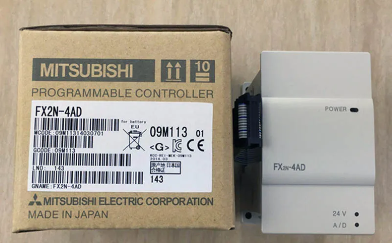 Mitsubishi FX2N-4AD PLC Module - MITSUBISHI