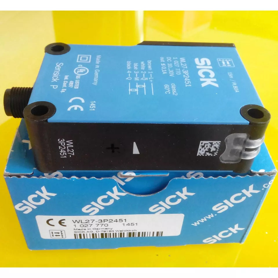new 1PC Sick WL27-3P2451 Photoelectric Sensor ping WL273P2451 - SICK