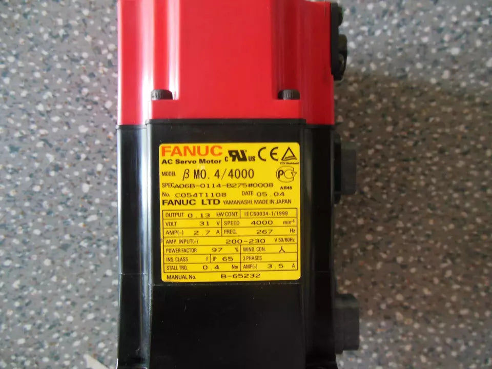 new 1PC FANUC A06B-0114-B275#0008 Servo Motor A06B0114B275#0008 Expendited