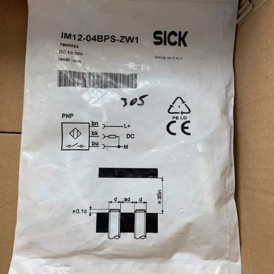 new 1PC Sick IM12-04BPS-ZW1 Proximity Sensor IM1204BPSZW1 - SICK