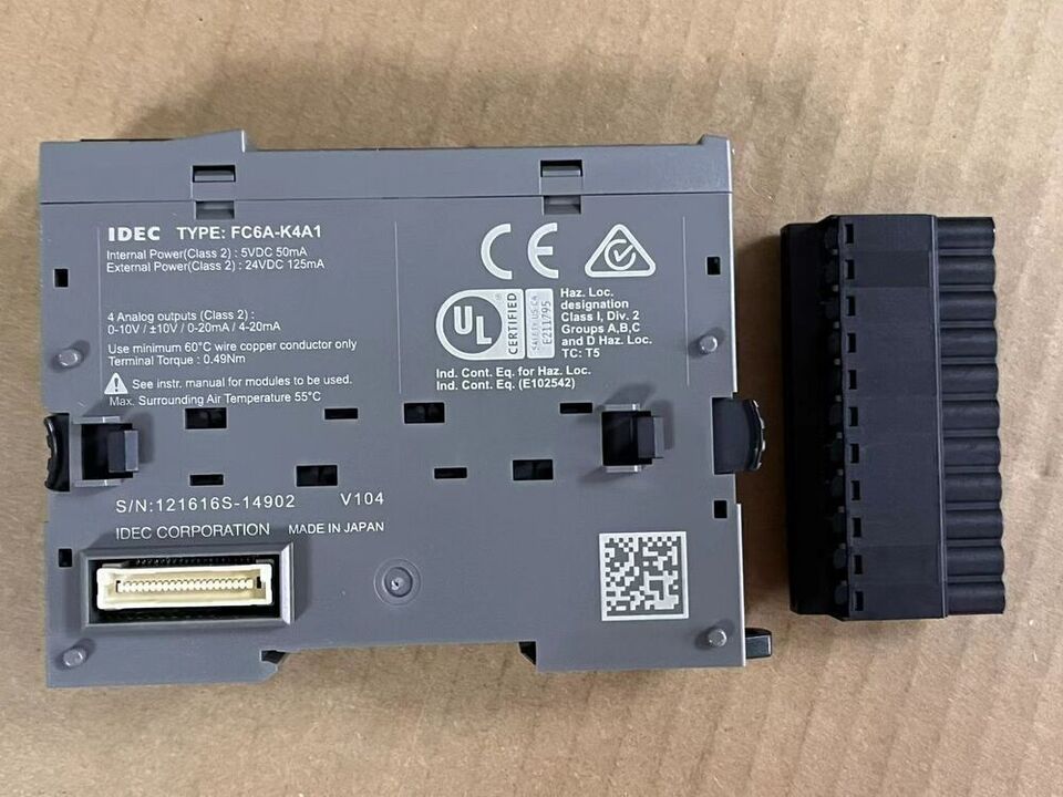 new One IDEC FC6A-K4A1 FC6AK4A1 Controller Module ping - IDEK EQUIPMENT CORPORATION
