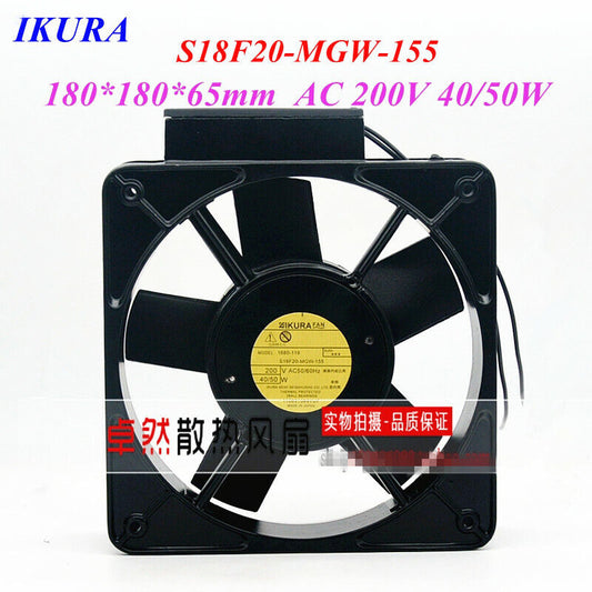 IKURA S18F20-MGW-155 1680-119 200V 40/50W High-Temperature Inverter Fan - IKURA