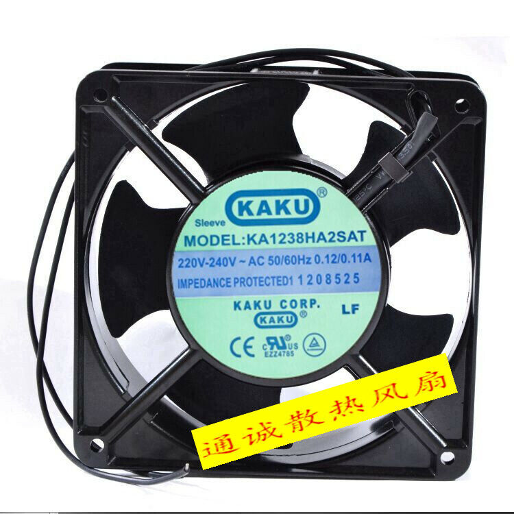 new 1PC cooling fan KA1238HA2SAT 220V 240V 0.12/0.11A 12CM - KOEED