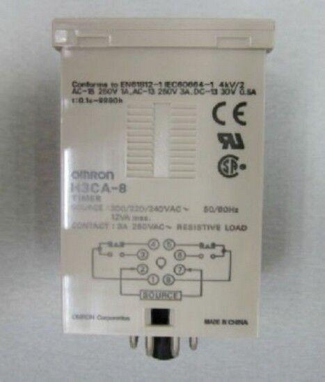 new Omron H3CA-8 100/110/120VAC Timer One H3CA8 - OMRON