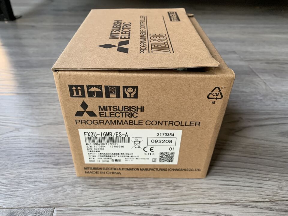 new Mitsubishi FX3U-16MR/ES-A PLC One FX3U16MR/ESA - MITSUBISHI