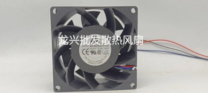 new 1 PCS Fan 8CM 3 WIRE Cooling fan AFB0824SHE DC24V 0.50A 8038 - KOEED