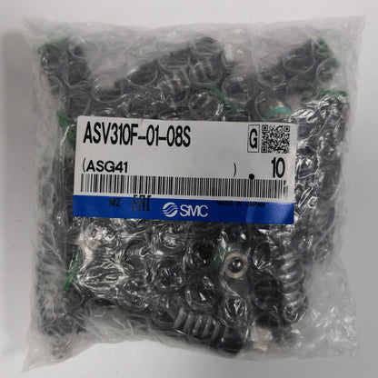 new 1Bag/10pcs SMC ASV310F-01-08S Adjusting The Exhaust Valve ping