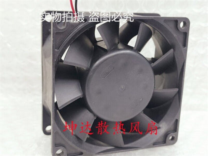 new 1 PCS Fan 8CM 2 wire Inverter cooling fan 08038RA-24Q-GA DC24V 0.80A 8038 - NONE