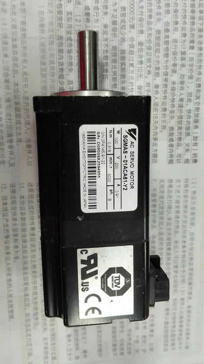 new 1PC YASKAWA SGMAS-01ACA61-Y2 Servo Motor In Box ping