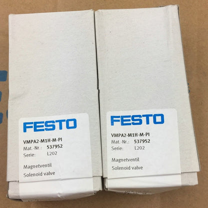 new Festo VMPA2-M1H-M-PI 537952 Solenoid Valve VMPA2M1HMPI One