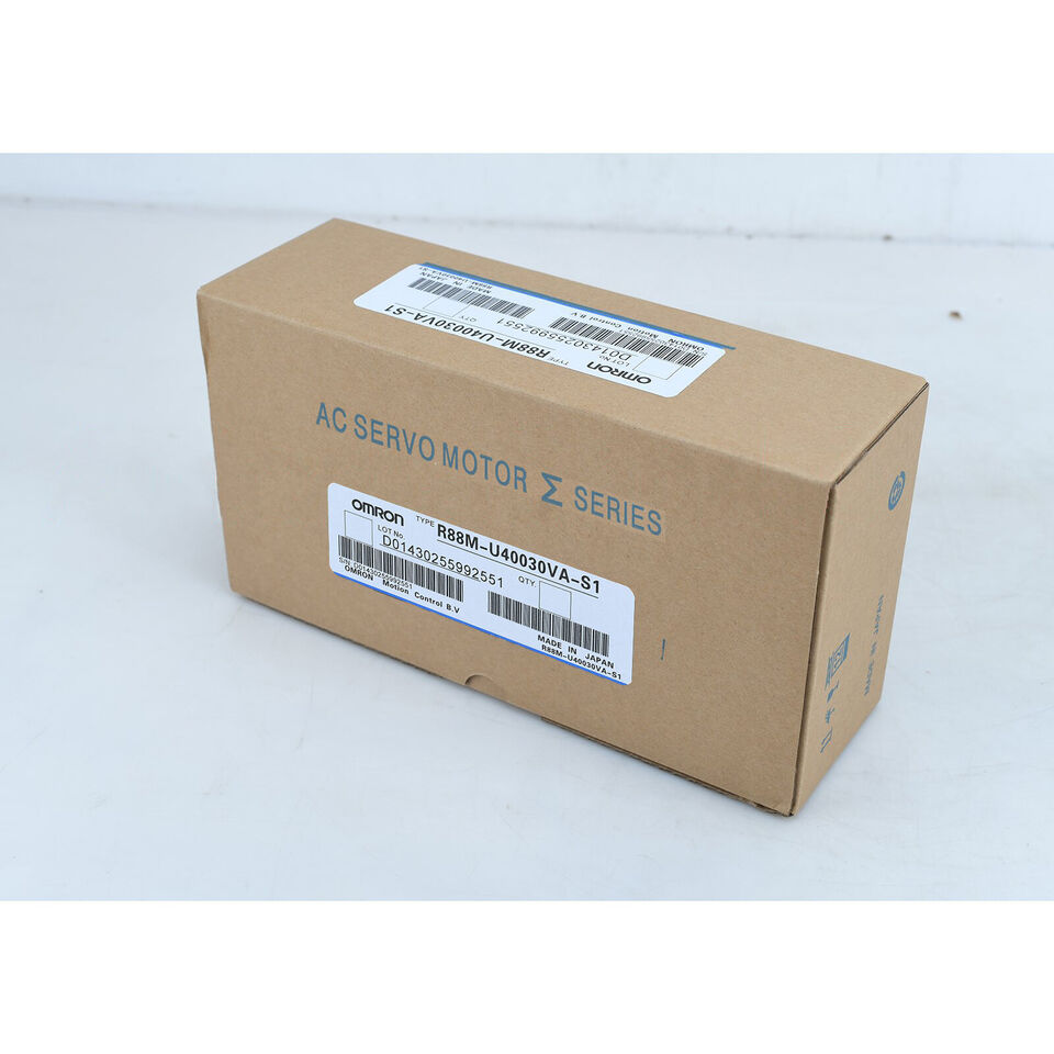 new One OMRON R88M-U40030VA-S1 AC Servo Motor R88MU40030VAS1 ping - OMRON