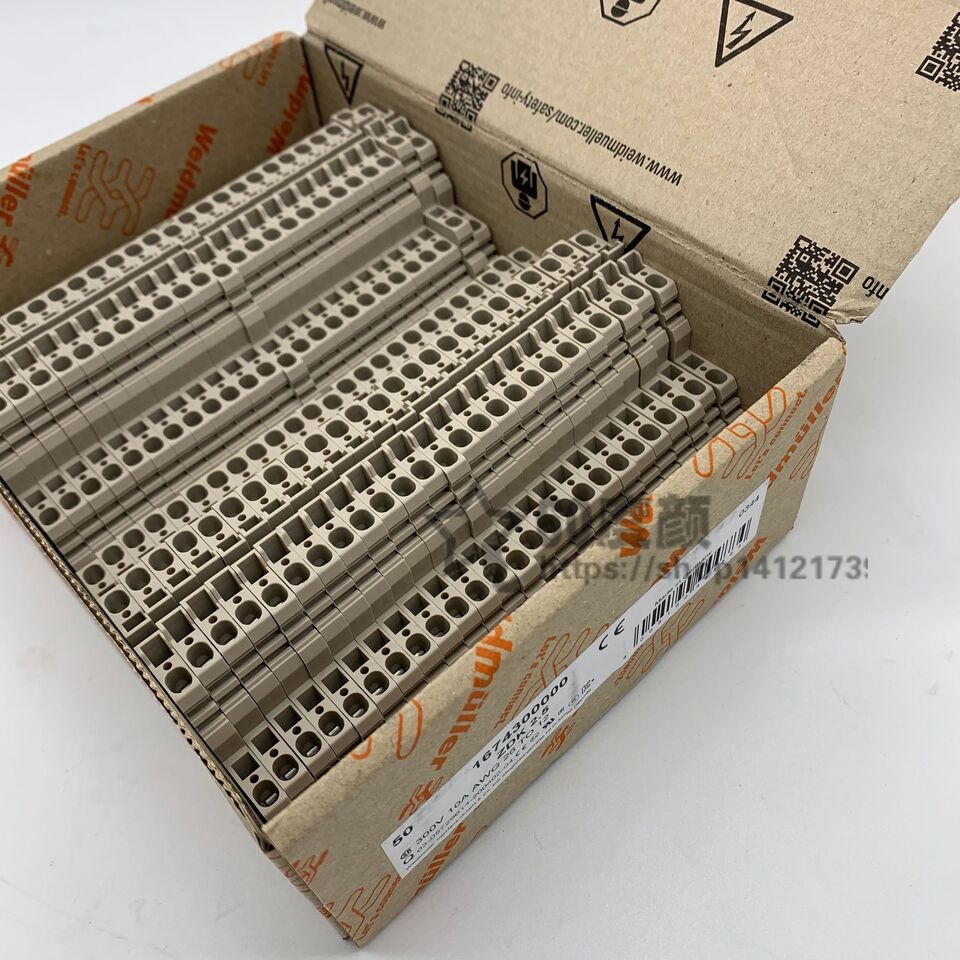 new 50 pcs/box  For  ZDK 2.5 1674300000 Double-layer Terminal