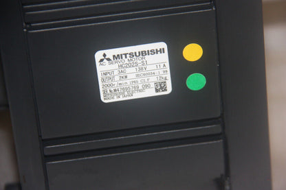 new 1PC Mitsubishi HC202S-S1 AC Servo Motor HC202SS1 ping - MITSUBISHI