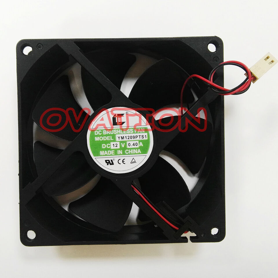 Used 12V 12mm 2-Wire Cooling Fan YM1209PTS1 - KOEED