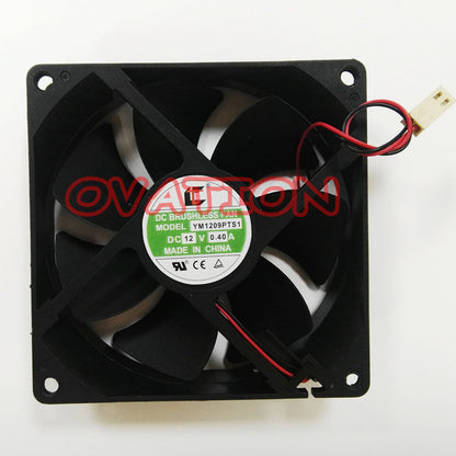 Used 12V 12mm 2-Wire Cooling Fan YM1209PTS1 - KOEED