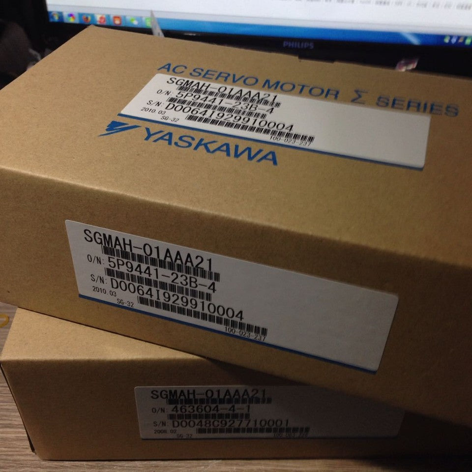 new 1PC Yaskawa SGMAH-01AAA21 AC Servo Motor ping