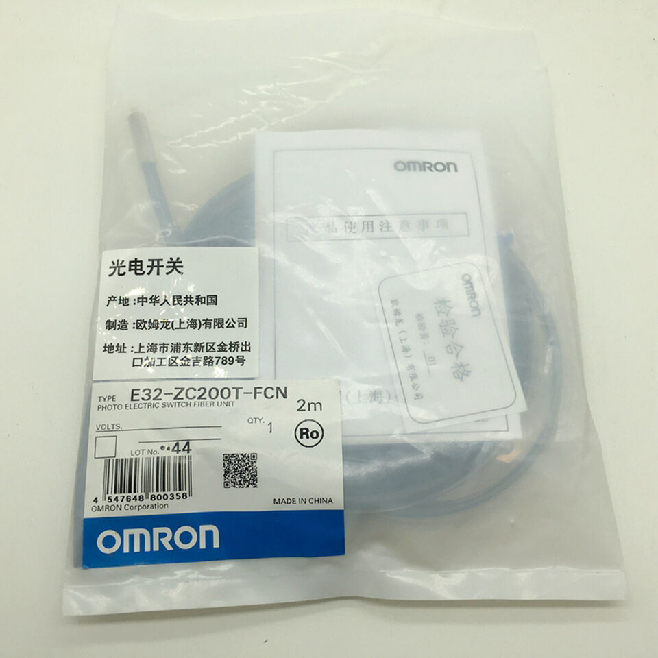 Omron E32-ZC200T Fiber Optic Sensor E32ZC200TFCN - OMRON
