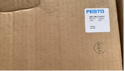 Festo Fine Filter, 1PC, Motorised Filter, 500 µm, 0.1–10 kHz, −40°C to 80°C, AC 12V - FESTO