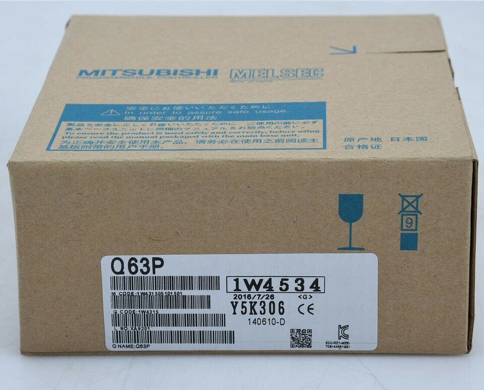 new Mitsubishi Q63P PLC Power Supply Module 1PC ping - MITSUBISHI
