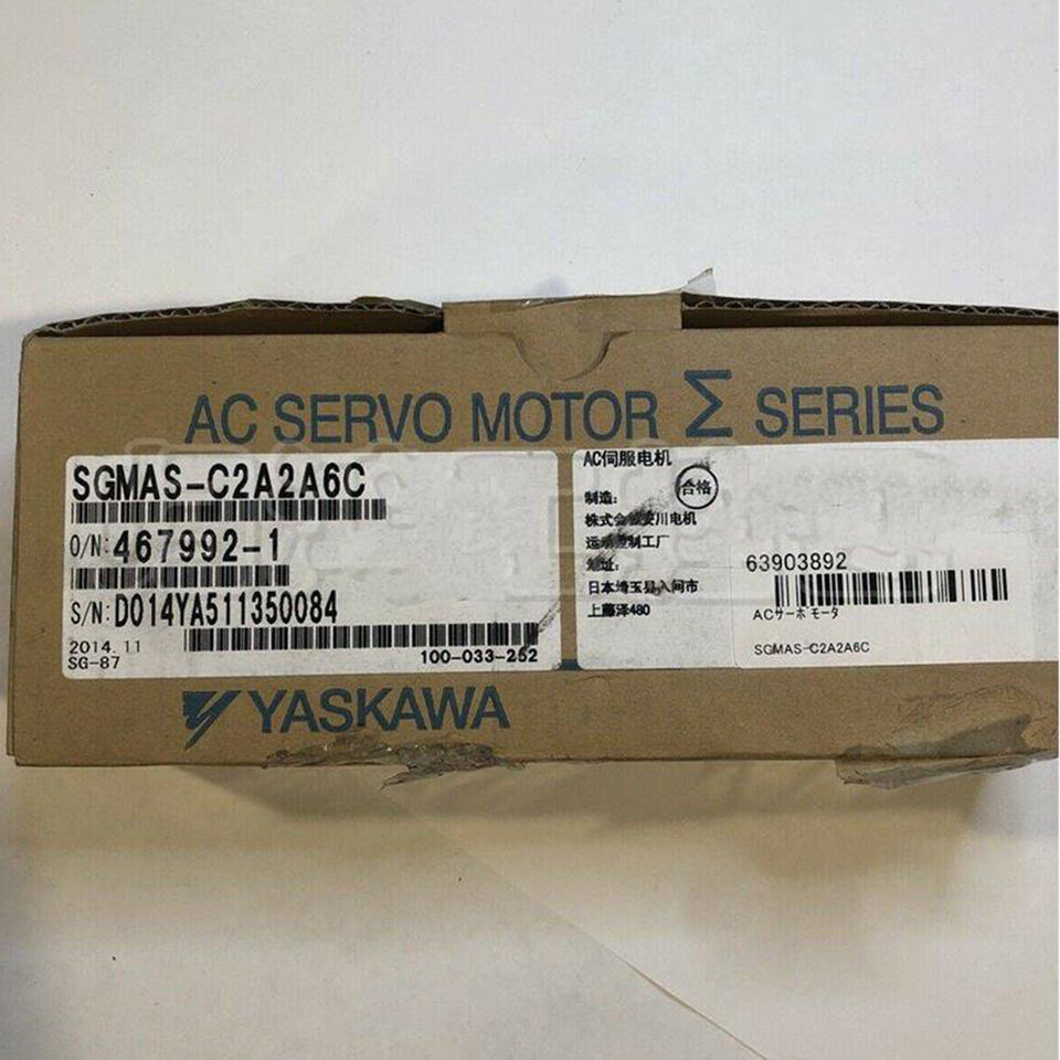 New Yaskawa SGMAS-C2A2A6C Servo Motor 1PC - YASKAWA