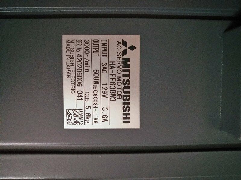 new 1PC Mitsubishi HA-FF63BW3 Servo Motor HAFF63BW3 In Box ping - MITSUBISHI