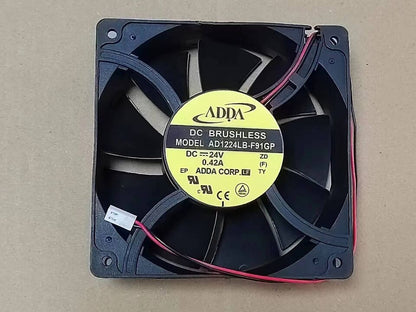 new 1pc 12CM 12038 24V 0.42A Inverter server chassis Cooling Fan AD1224LB-F91GP - DIGITECH
