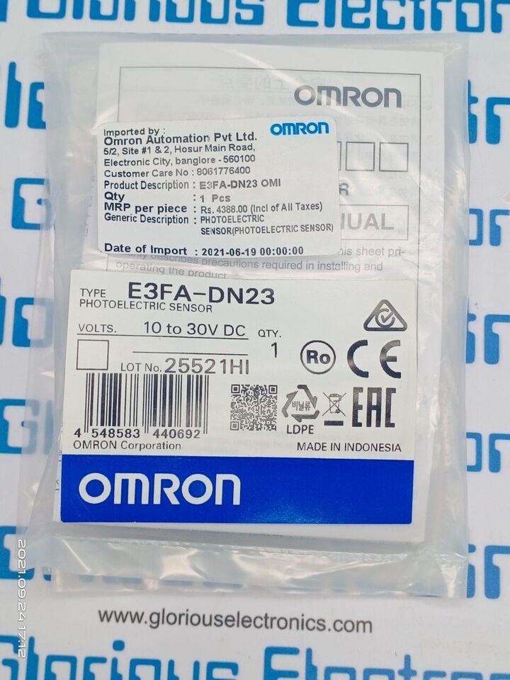 new 1PC Omron E3FA-DN23 Photoelectric Sensor E3FADN23 - OMRON