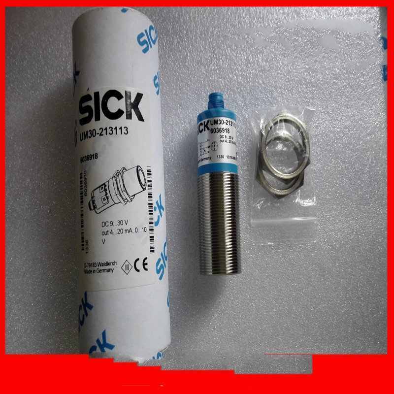 new  SICK UM30-213113 PLC ULTRASONIC SENSOR 0-10V 4-20 MA ping